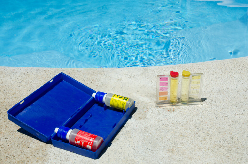 pool ph test kit